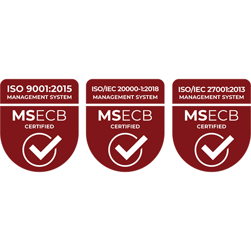 New ISO Certs